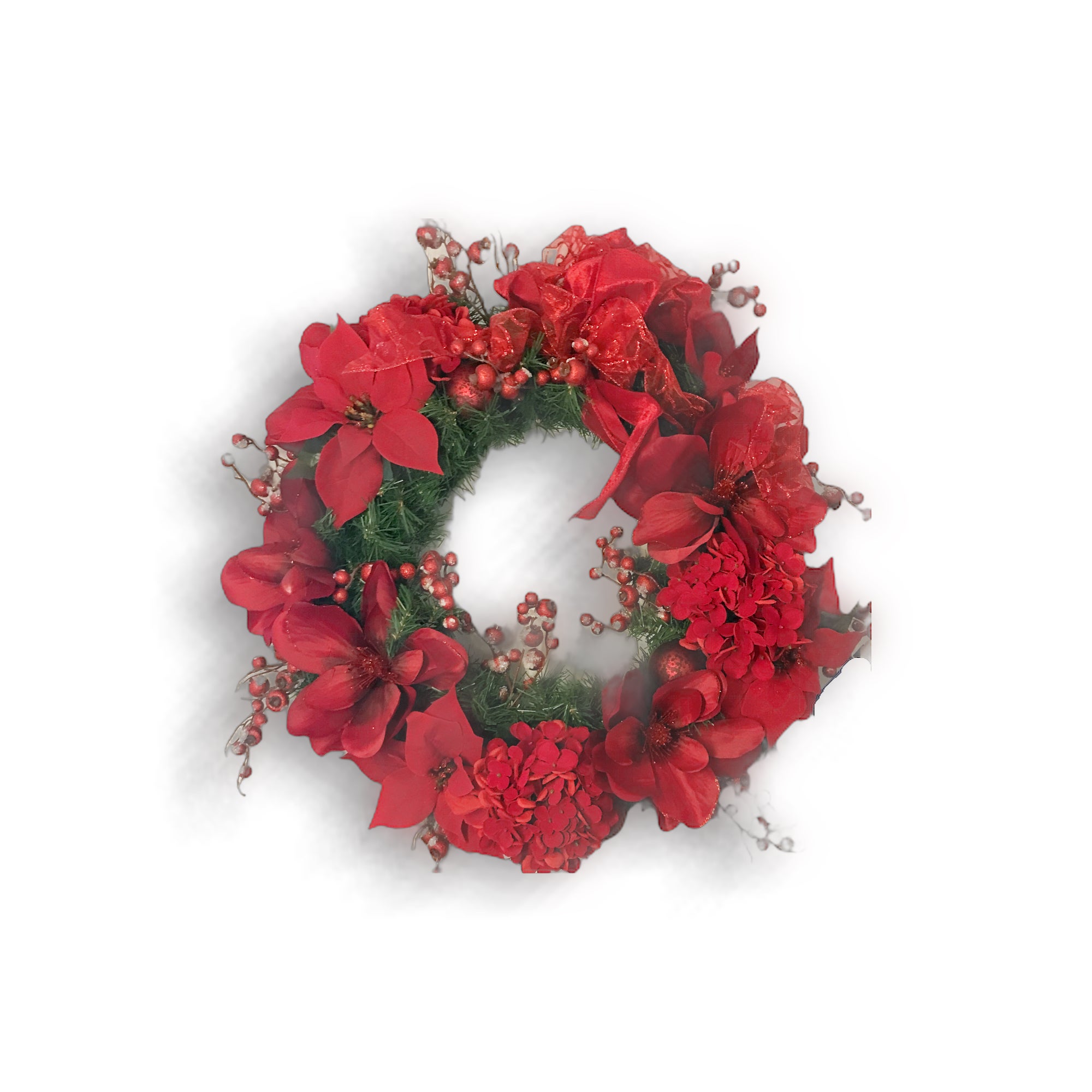 Ruby Red Wreath | THE DOMESTIC MONASTERY