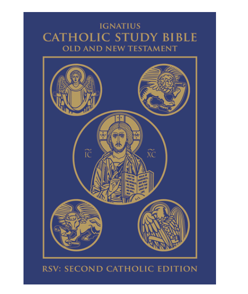 Ignatius Catholic Study Bible - Leather | THE DOMESTIC MONASTERY