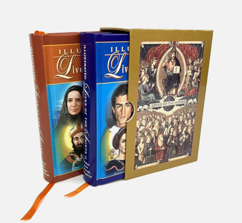 Illustrated Lives Of The Saints Boxed Set | THE DOMESTIC MONASTERY