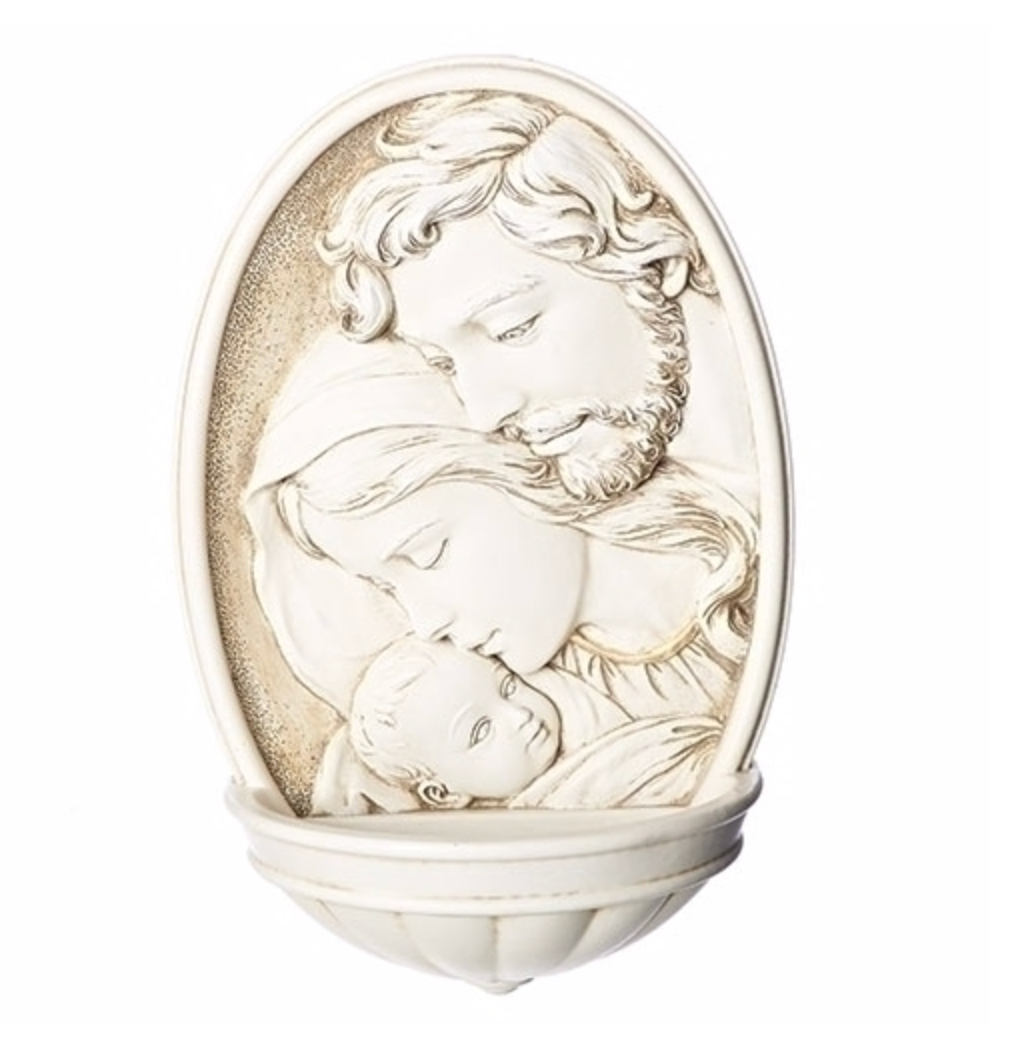 Holy Family Water Font | THE DOMESTIC MONASTERY